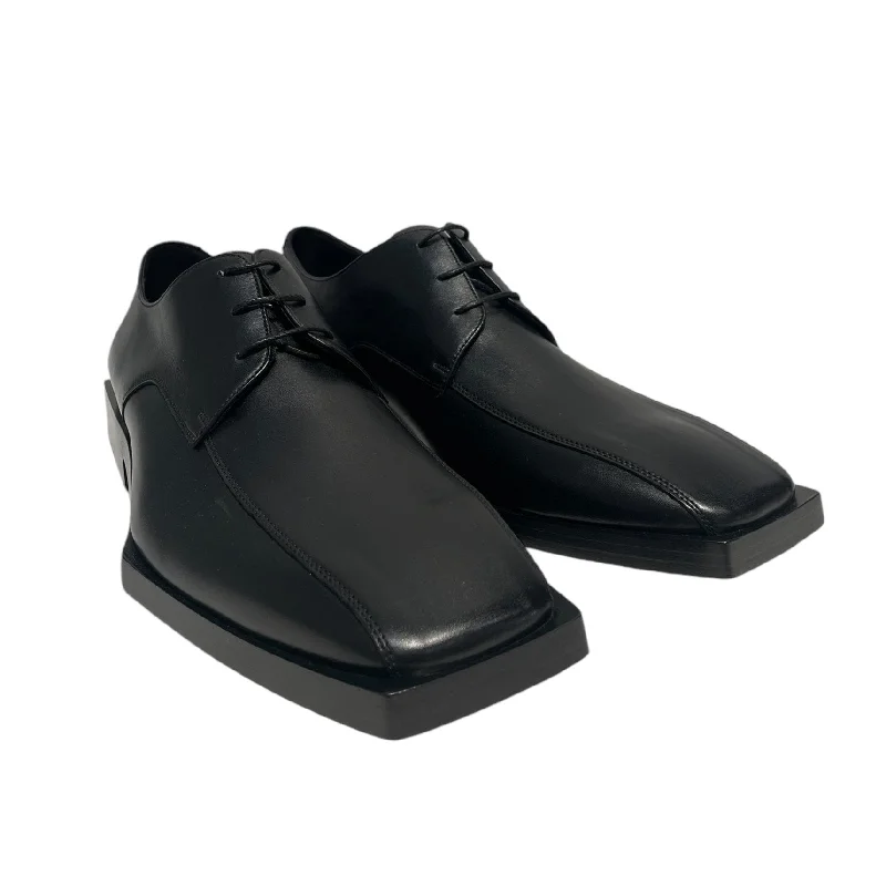Stylish Running Footwear For Sale BALENCIAGA/Loafers/EU 43/Leather/BLK/BLOCK RIM DERBYS