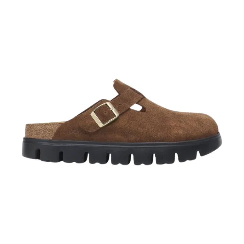 Birkenstock Papillio Boston Chunky Clog - Dark Tea Natural