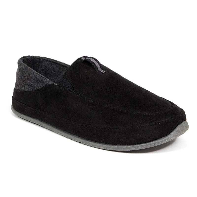 Campo Unisex Slipper in Black/Dark Grey