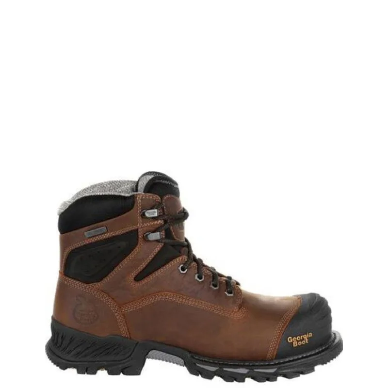 Georgia Boot Men's Rumbler 6" Waterproof EH Comp Toe Work Boot