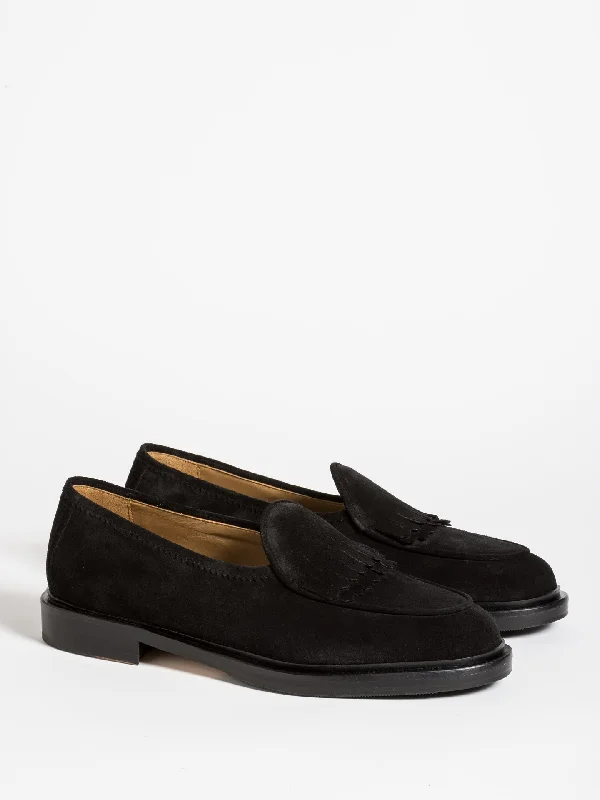 HADY BLACK SUEDE