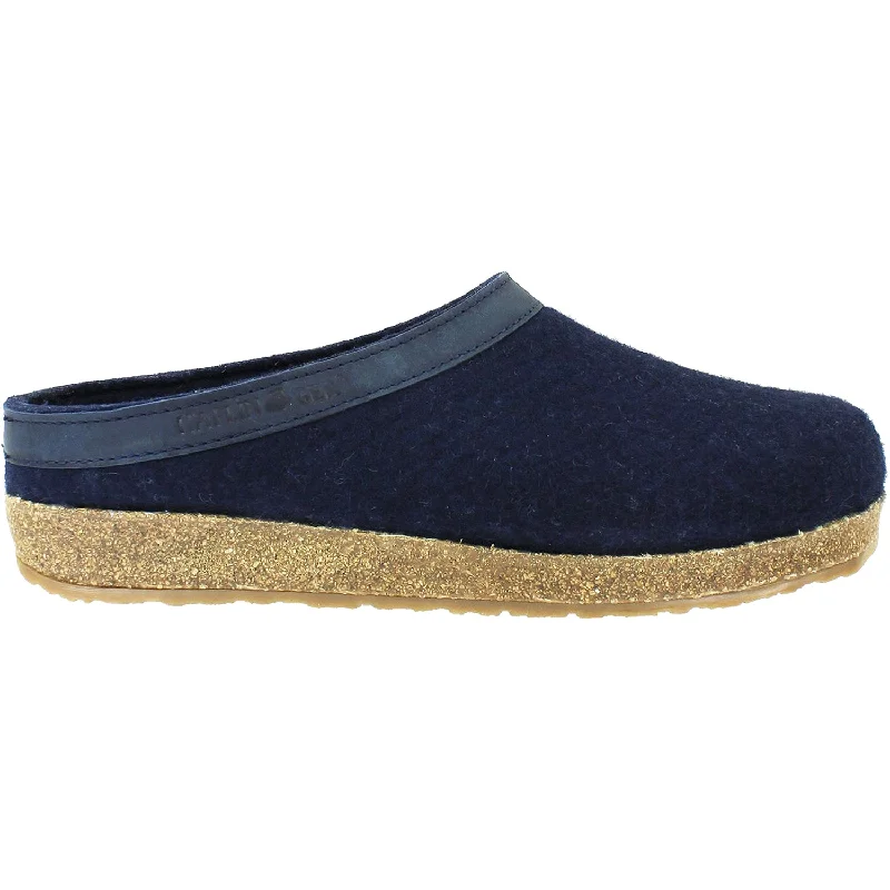 Unisex Haflinger GZL Captains Blue Wool Felt