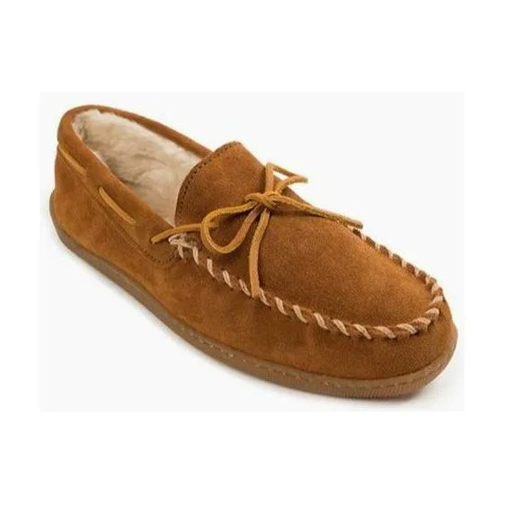 MINNETONKA PILE LINED HARDSOLE MEN'S MEDIUM AND WIDE