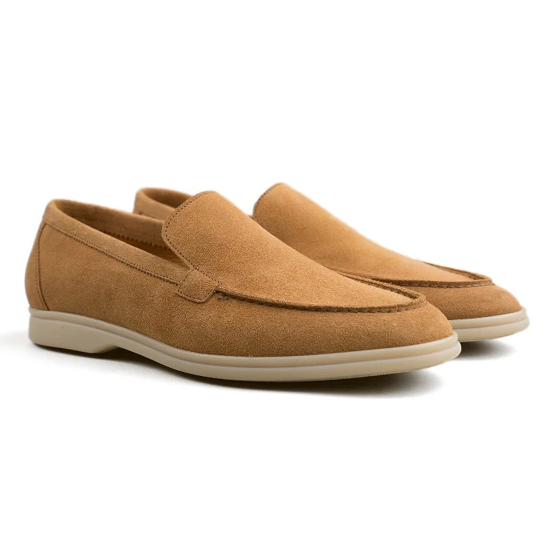 Palma Flex - Golden Brown Suede