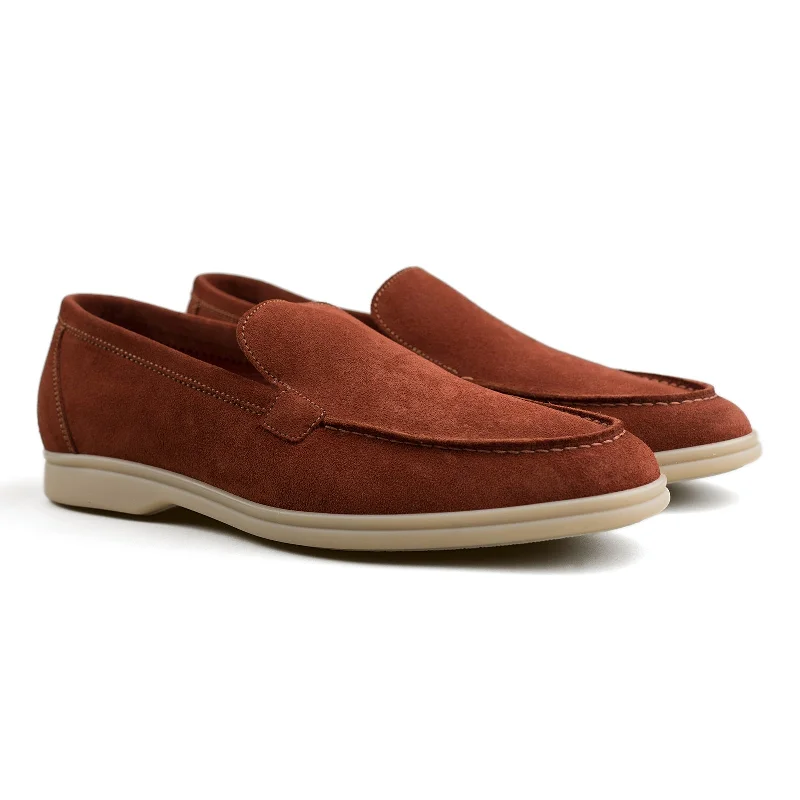 Palma Flex - Rust Suede