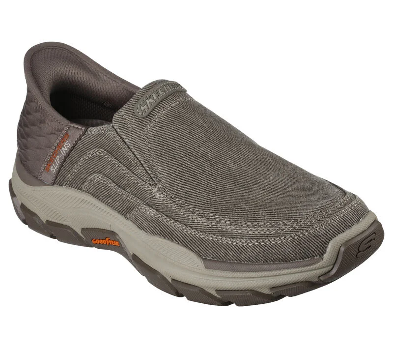 Skechers Slip-Ins Respected Holmgren Taupe Men's