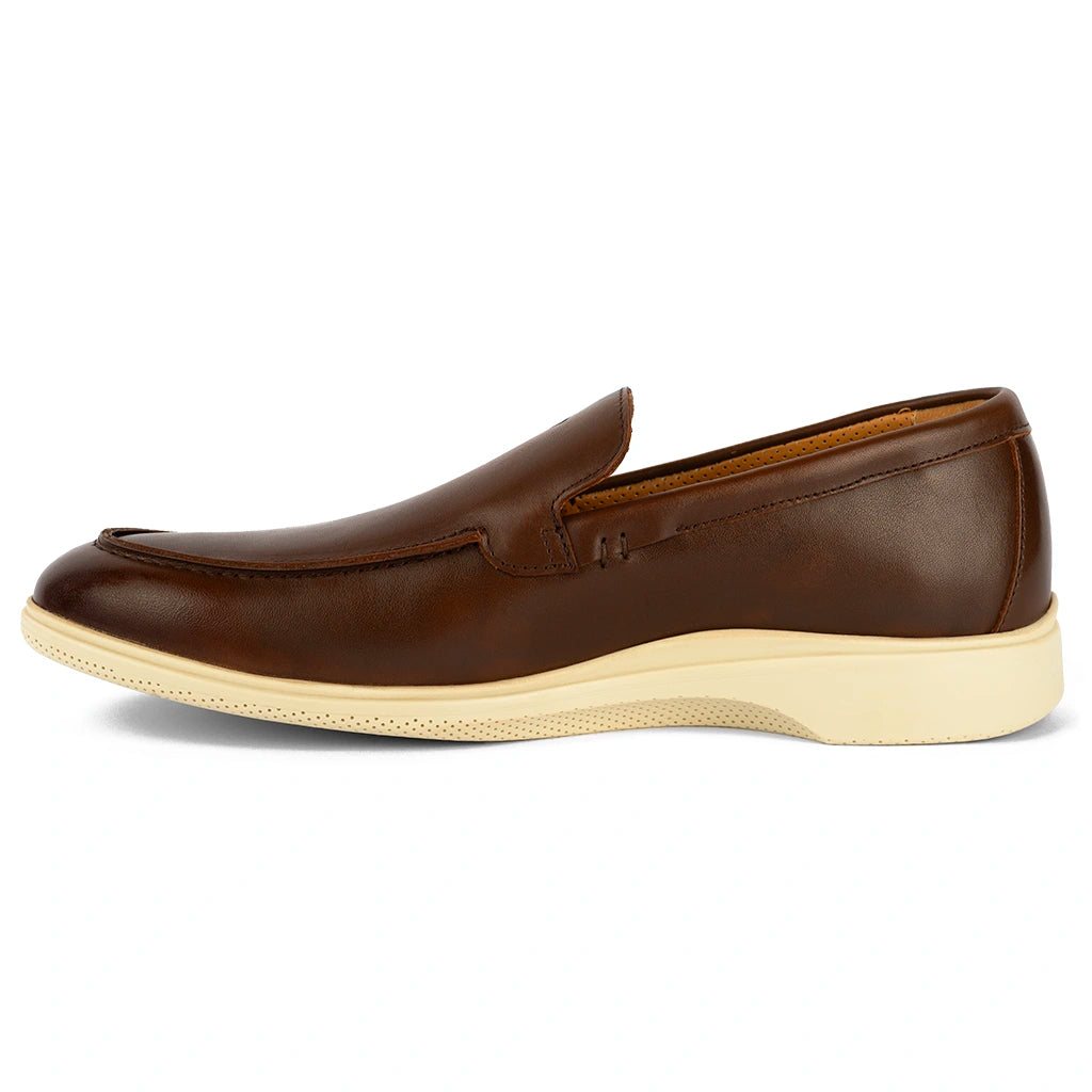 The Loafer (Chestnut & Cream)