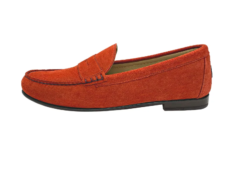 The Red Penny Suedes Penny Loafer Shoe