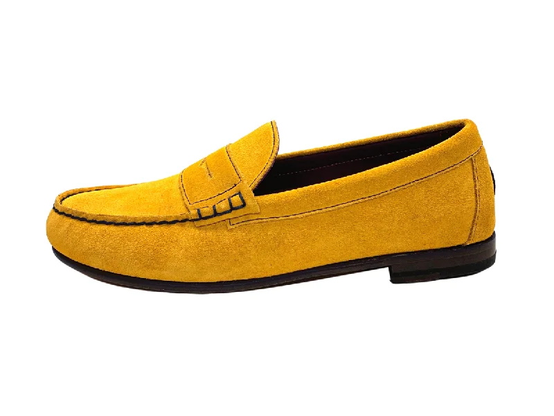 The Marigold Suedes Penny Loafer Shoe