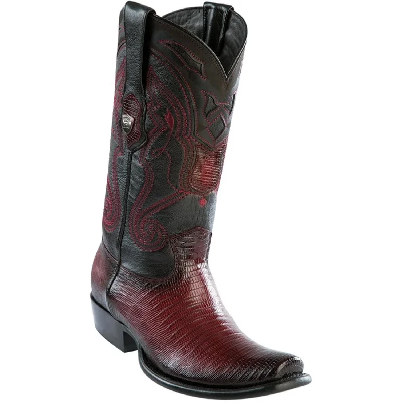 Wild West Boots #2790743 Men's | Color Faded Burgundy | Men’s Wild West Lizard Boots Dubai Toe Handcrafted