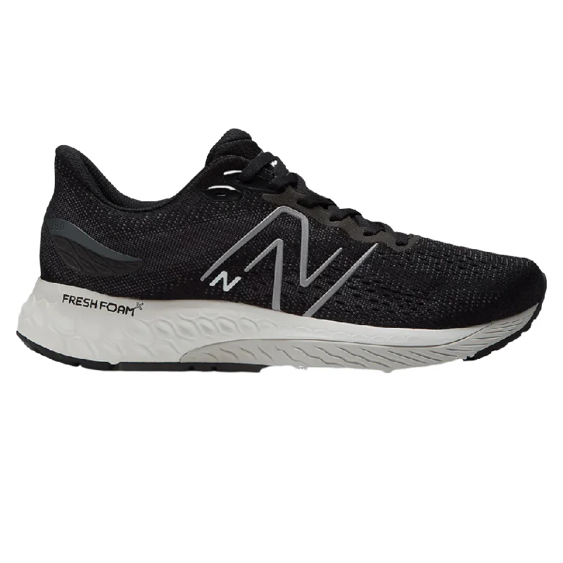 New Balance Men's Fresh Foam X 880v12 Black / Light Aluminum