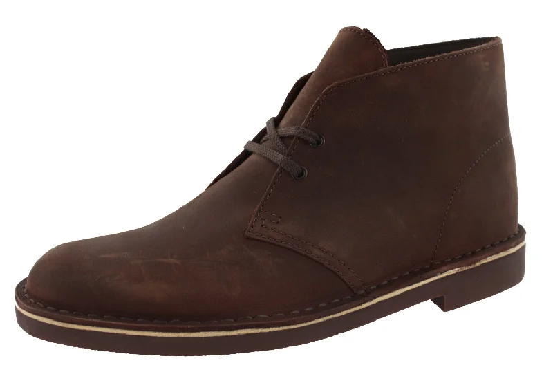 Clarks Mens Desert Boots Bushacre 2