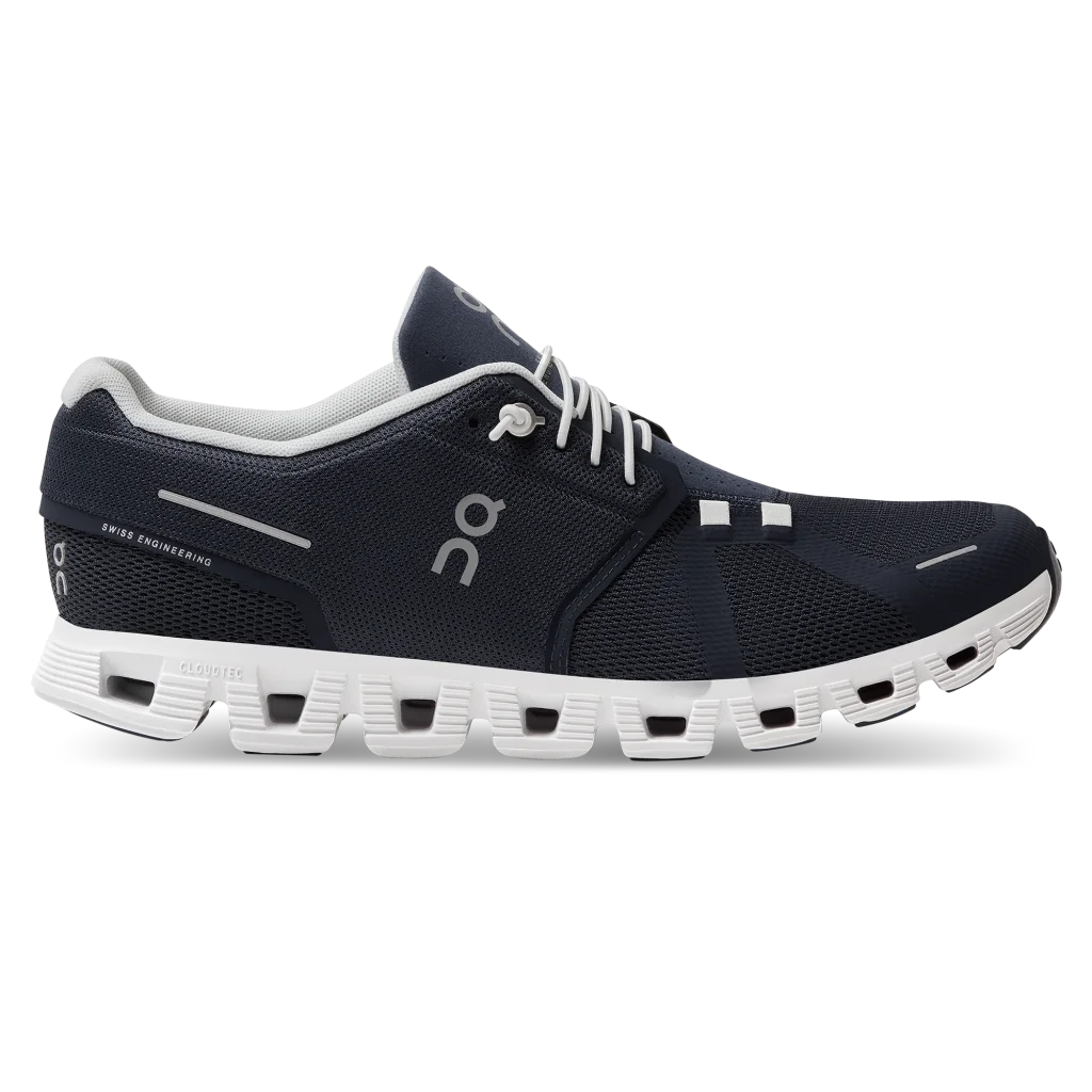 On Running Men's Cloud 5 Midnight / White