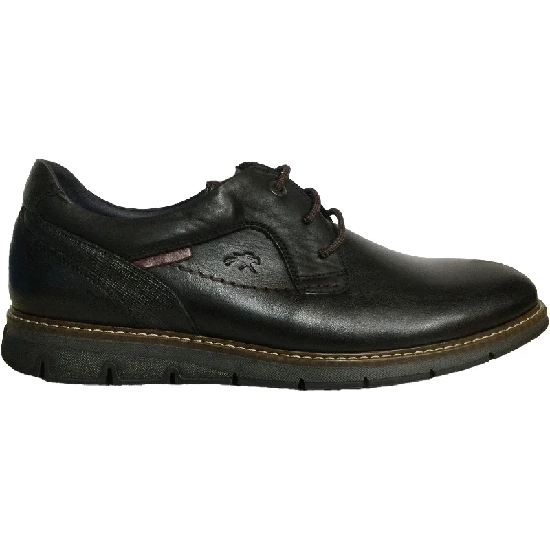 Men's Fluchos Kiro Black Leather