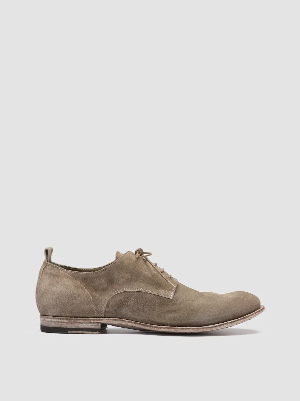 STEREO 003 - Suede Derby Shoes